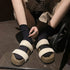 Casual Double Strap Sliders